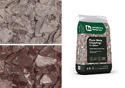 Plum Slate Chippings