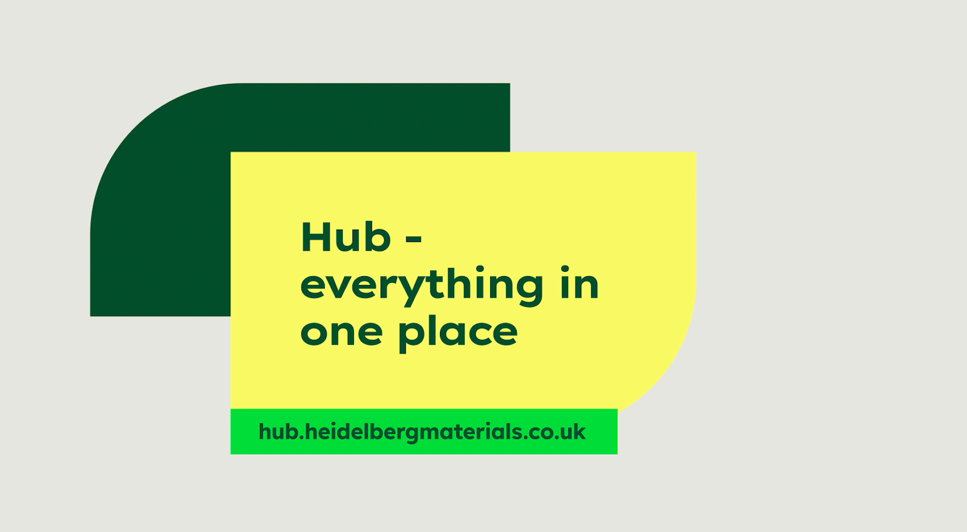 Hub everything in one place from Heidelberg Materials UK