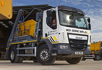 Skip hire from Mick George