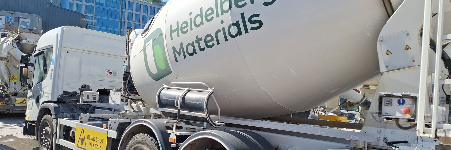 Heidelberg Materials Ready-mixed concrete truck